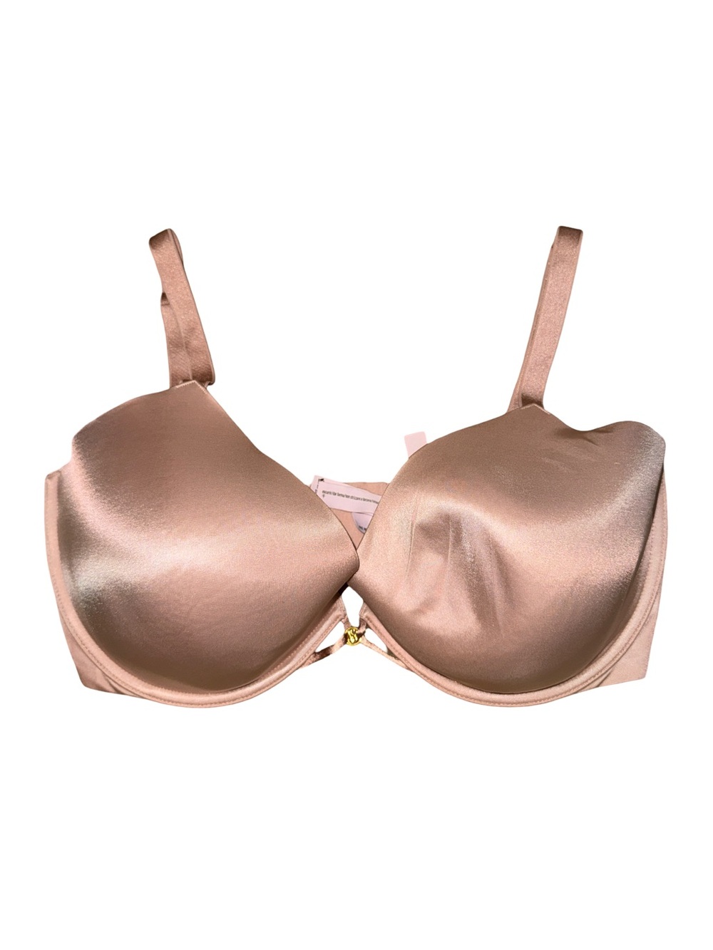Victoria’s Secret Very Sexy Low Cut Demi Bra 36G Nude Blush Smooth